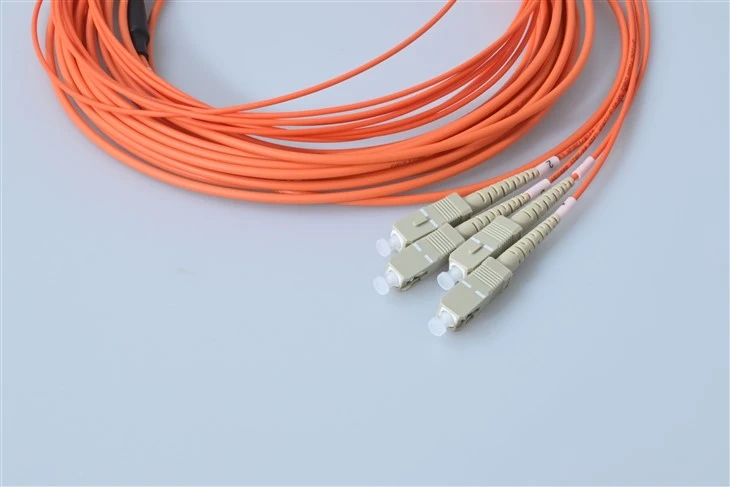 12 Core Patch Cord SC Multimode Oranssi