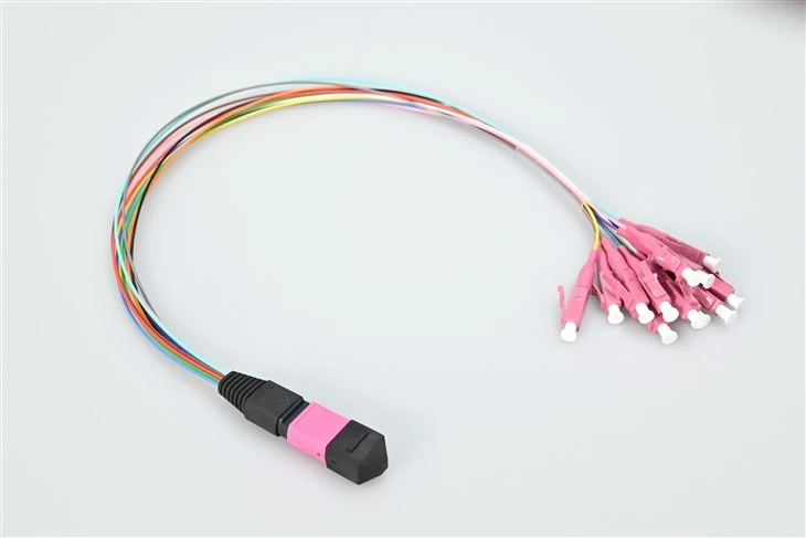 Mpo-lc 12 Core Fiber Patch -johdot OM4